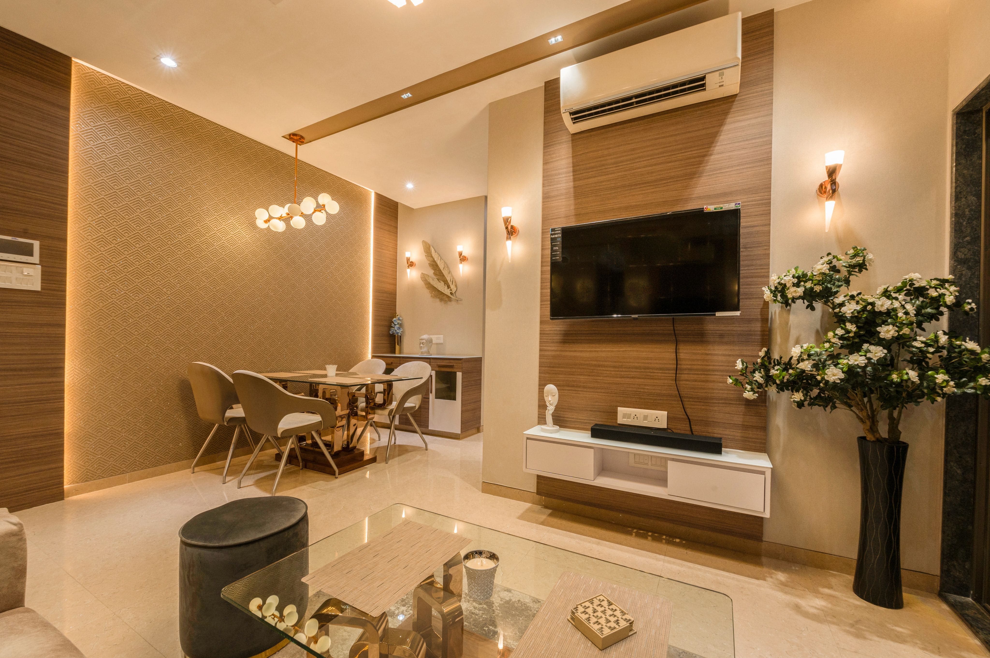 535 sq.ft. 2BHK Interior
